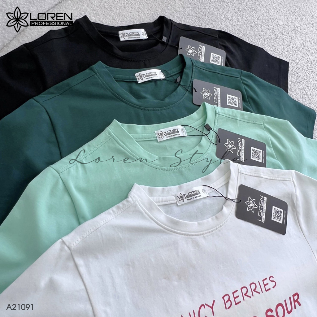 Áo thun nữ LOREN Regular Tomato A21091