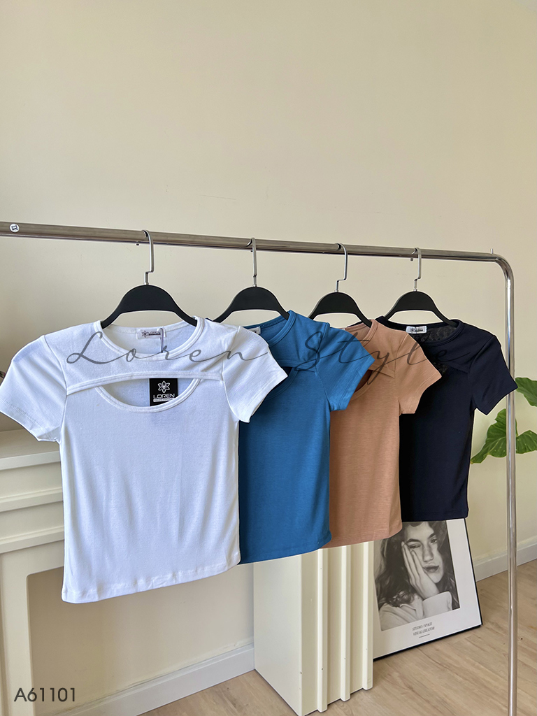 Áo kiểu nữ LOREN khoét ngực A61101