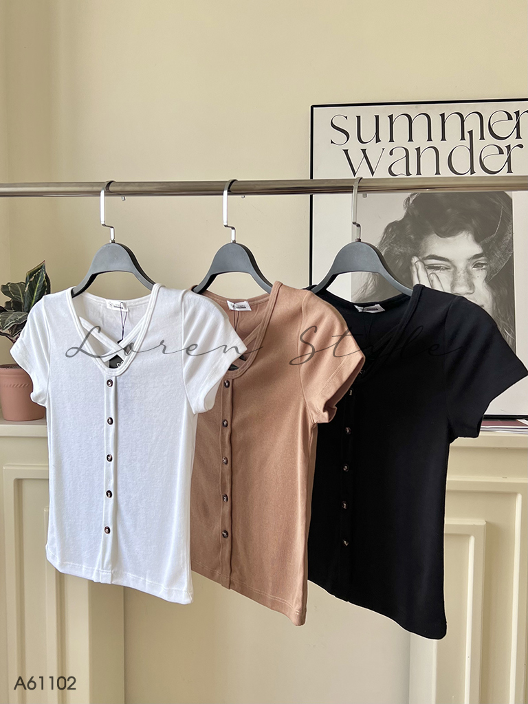 Áo kiểu nữ LOREN chéo ngực A61102