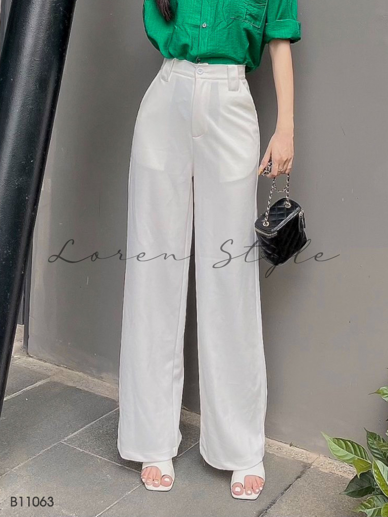 Quần tây nữ LOREN ống rộng B11063