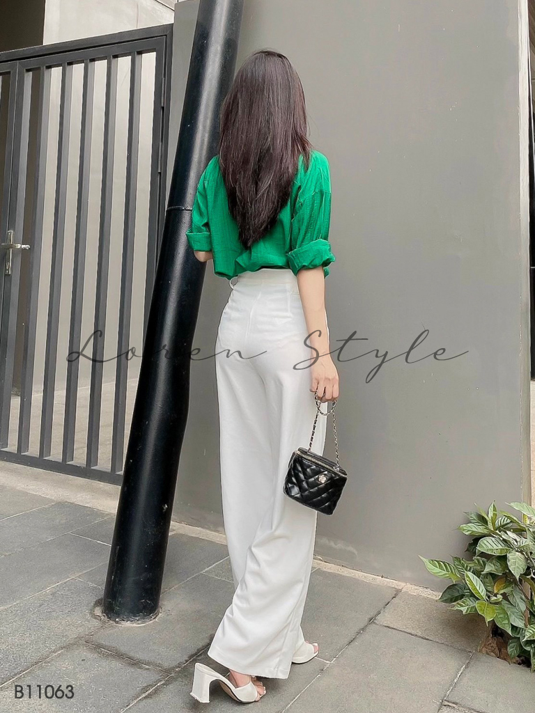 Quần tây nữ LOREN ống rộng B11063