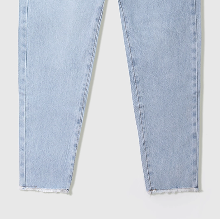 Quần jean baggy LOREN tua B51037