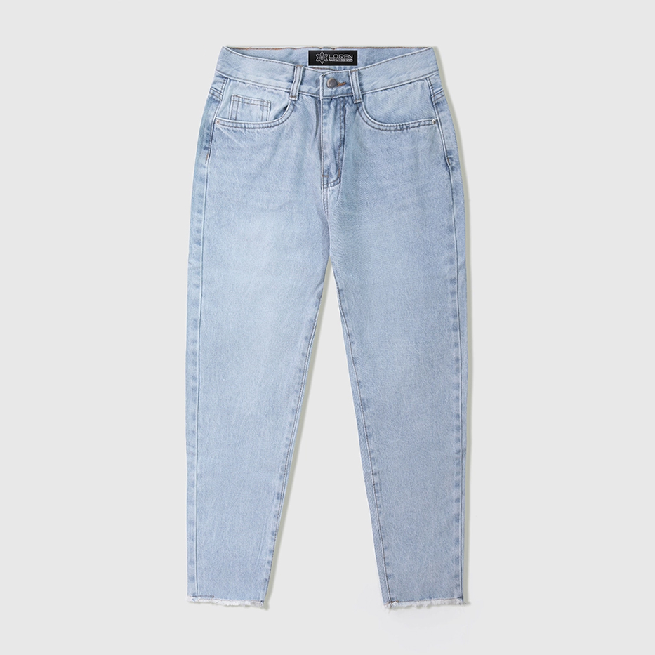 Quần jean baggy LOREN tua B51037
