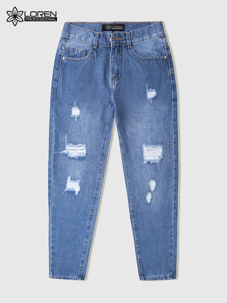 Quần jean baggy LOREN rách B51039