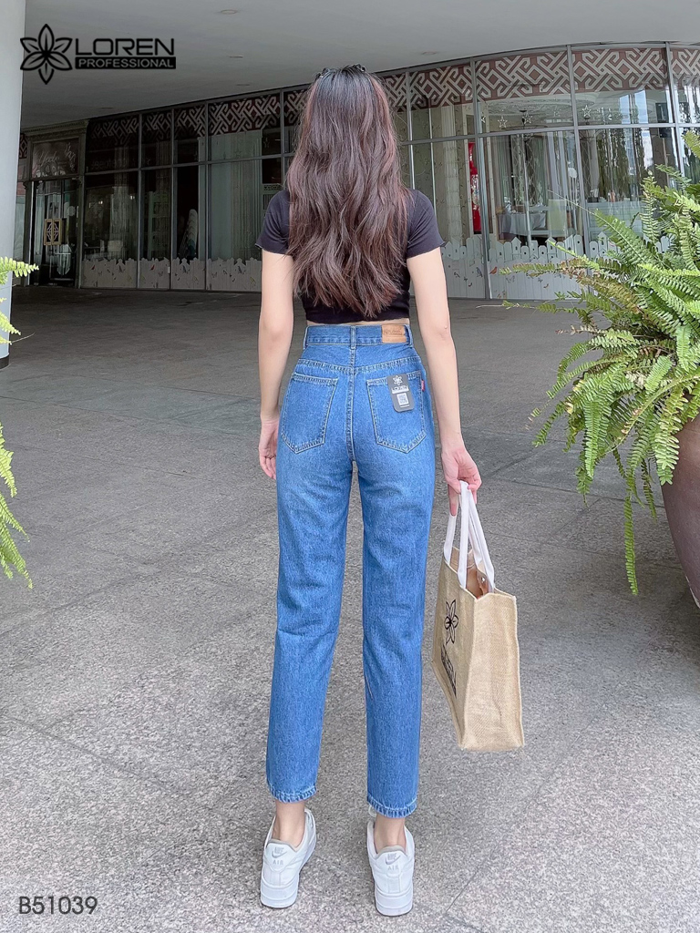 Quần jean baggy LOREN rách B51039