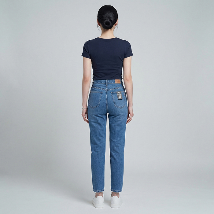 Quần jean baggy LOREN rách B51039