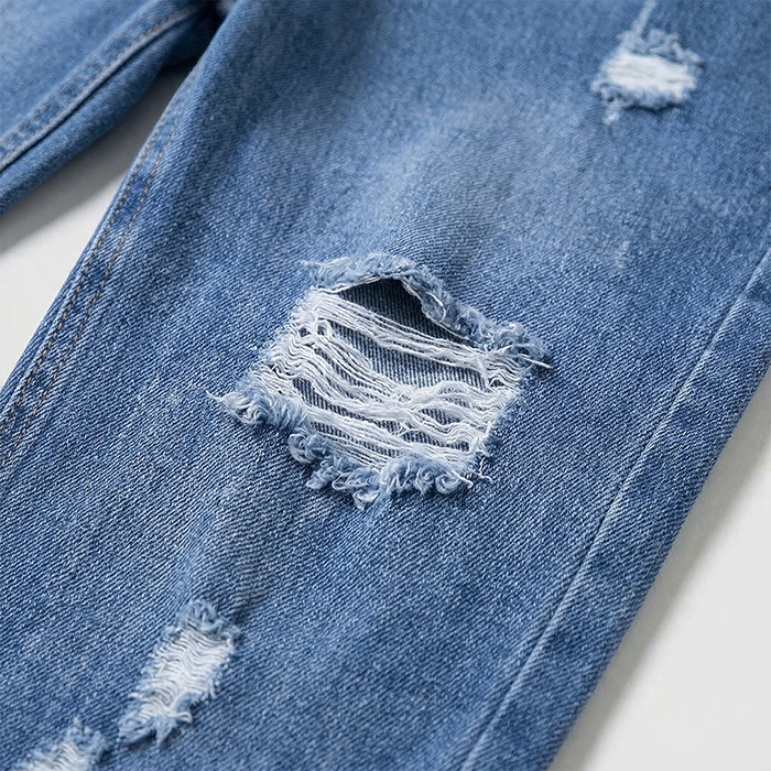 Quần jean baggy LOREN rách B51039