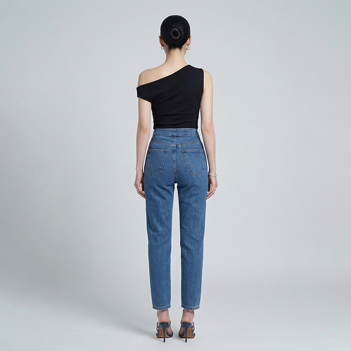 Quần jean baggy LOREN lưng kiểu B51040