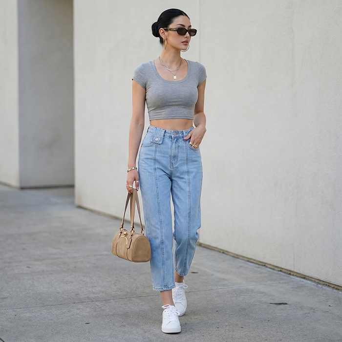 Quần jean baggy nữ LOREN kiểu B51069