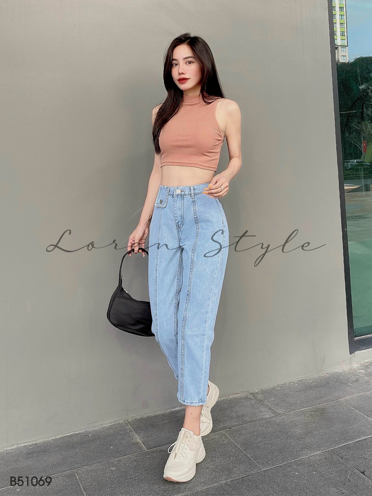 Quần jean baggy nữ LOREN kiểu B51069