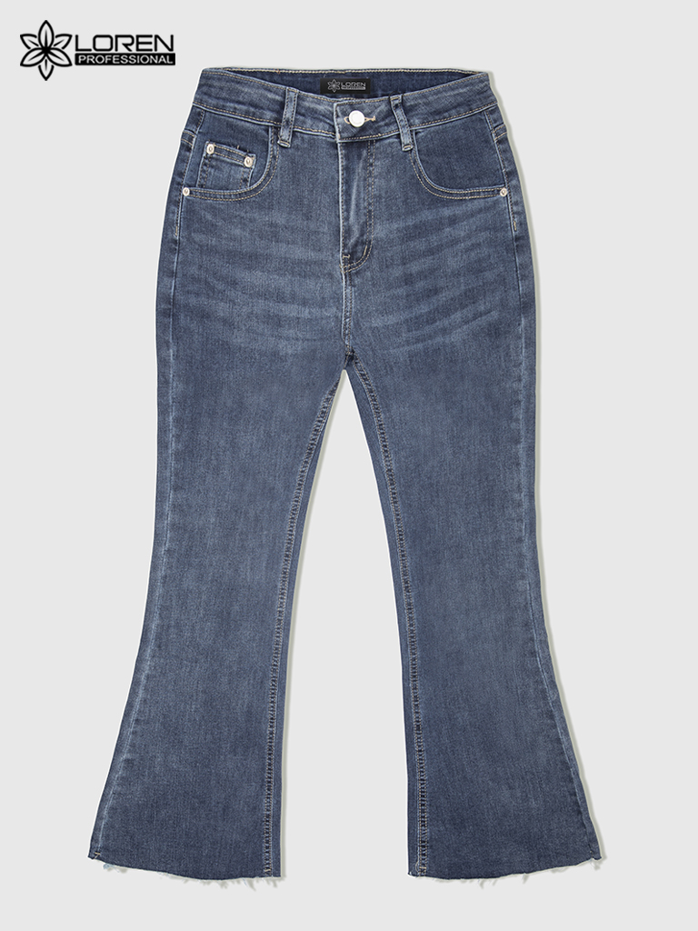 Quần jean nữ LOREN ống bas B5989