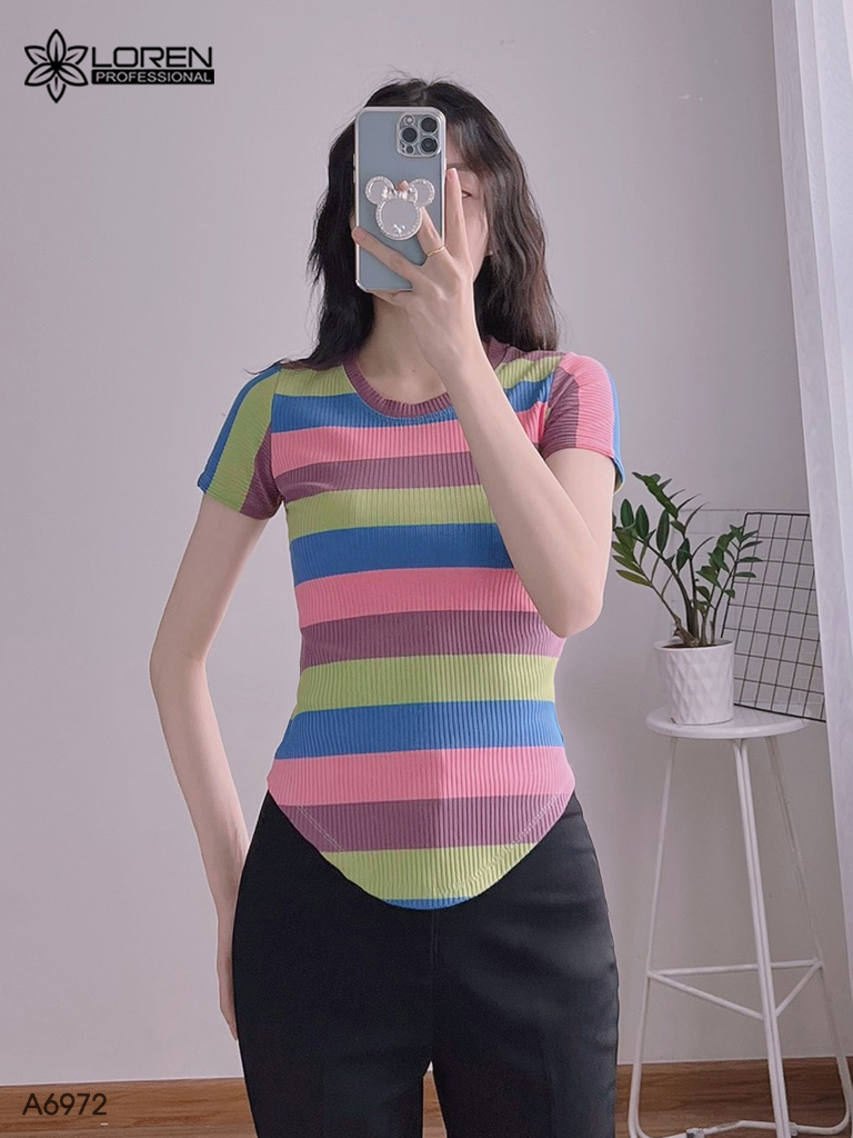 Áo nữ LOREN vạt bầu A6972