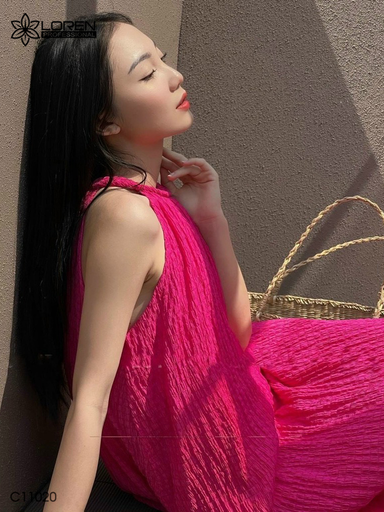 Đầm nữ LOREN maxi xốp C11020