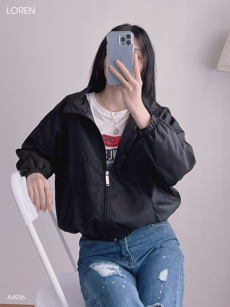 Áo khoác LOREN dù cổ cao A4936
