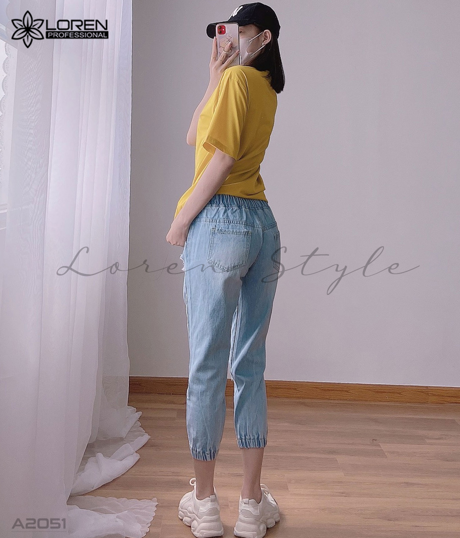 Áo thun nữ LOREN givenchy vàng A2051