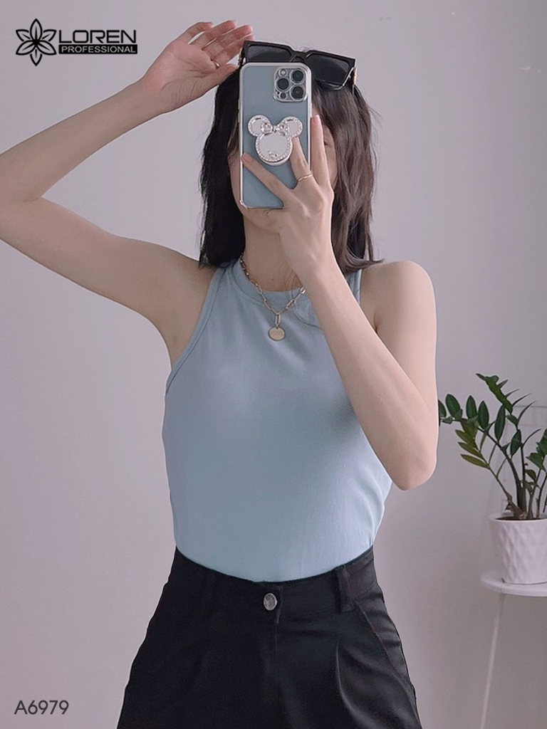 Áo thun nữ LOREN ba lỗ A6979