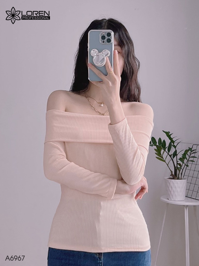Áo nữ LOREN bẹt vai A6967