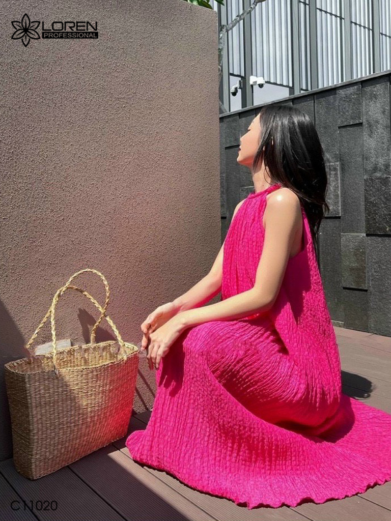 Đầm nữ LOREN maxi xốp C11020