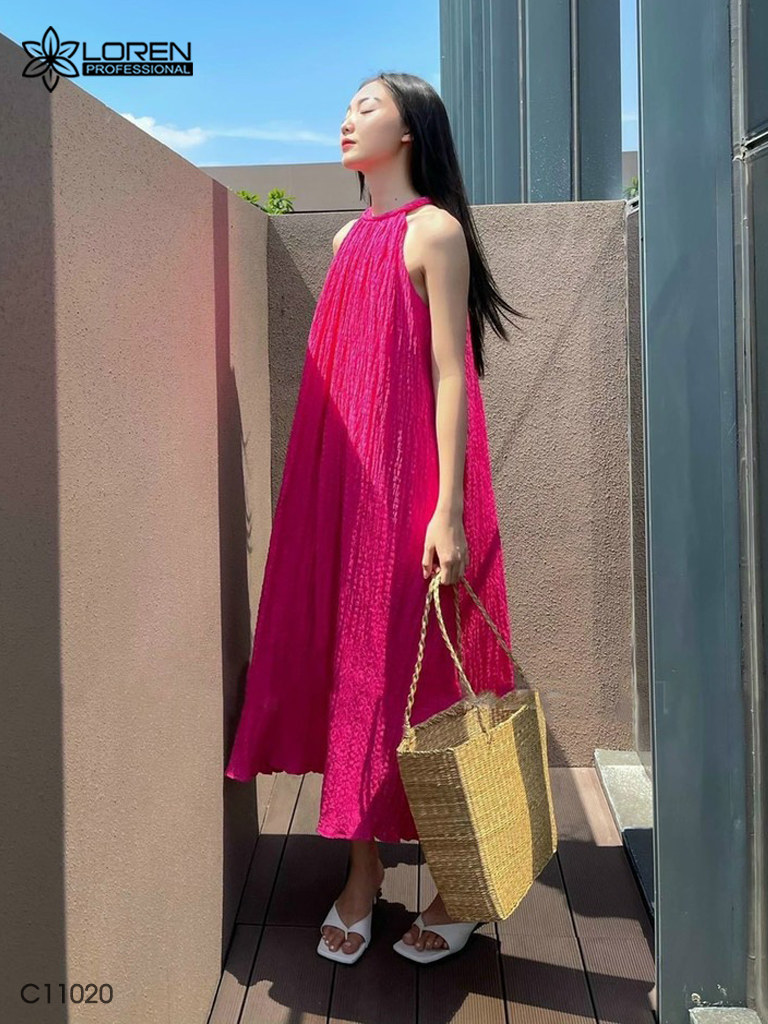 Đầm nữ LOREN maxi xốp C11020