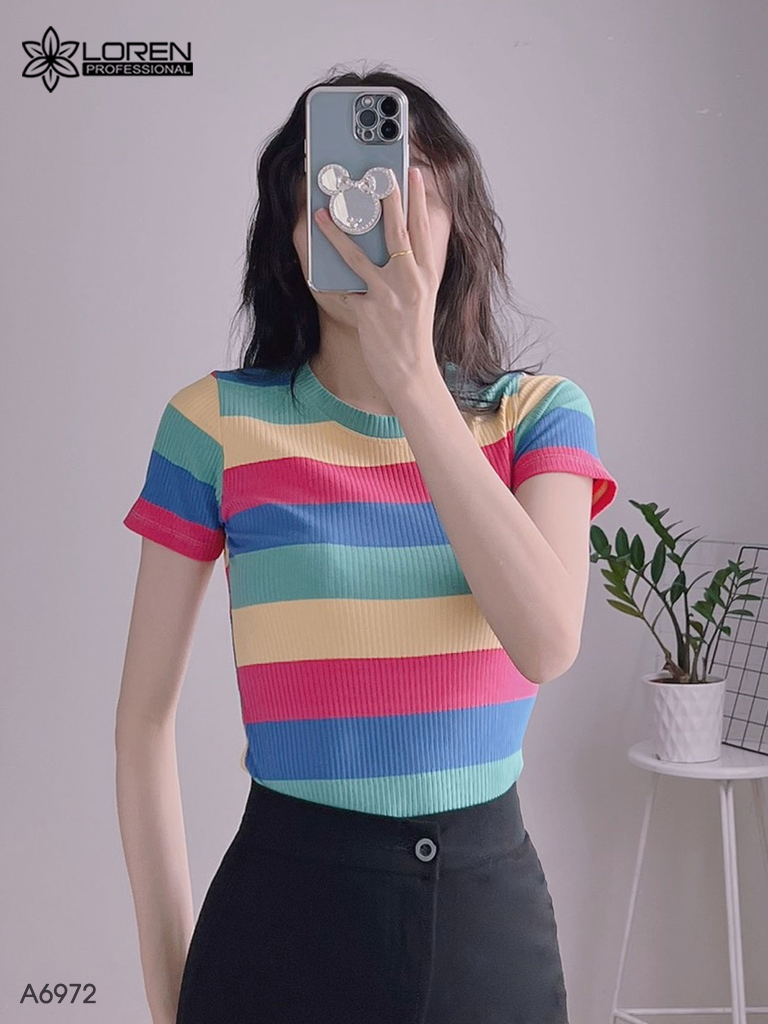 Áo nữ LOREN vạt bầu A6972