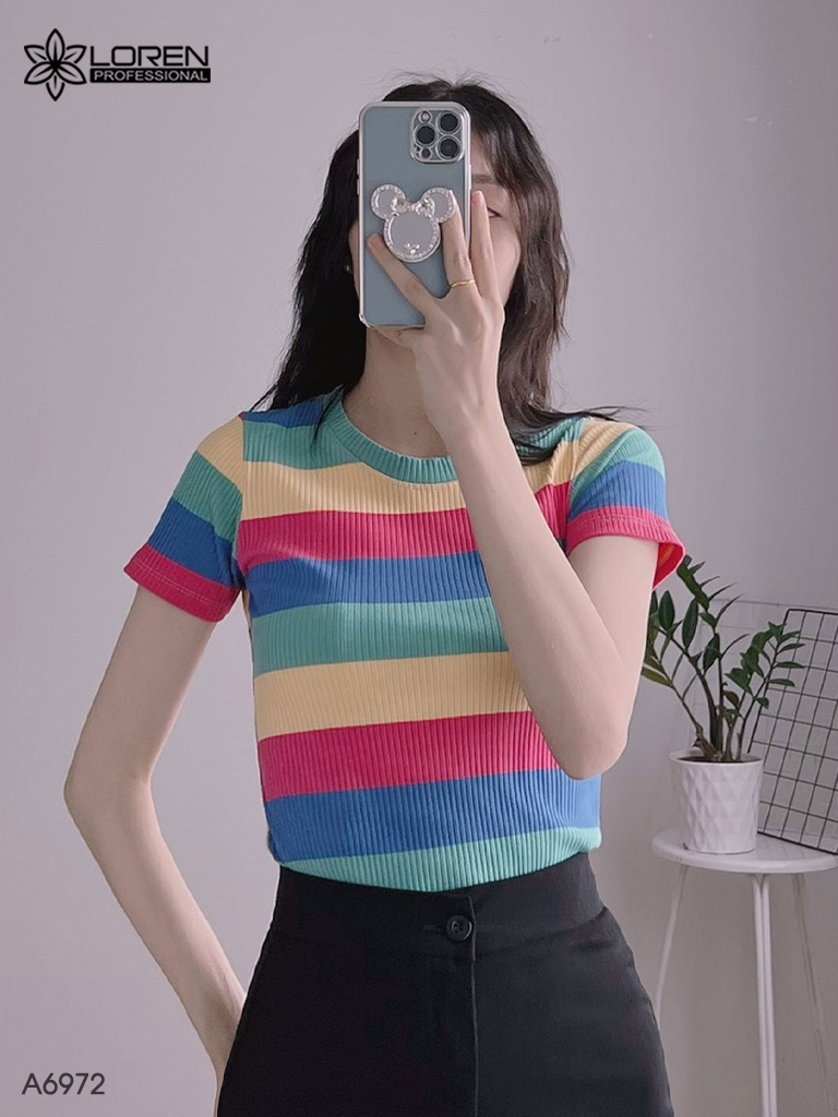 Áo nữ LOREN vạt bầu A6972