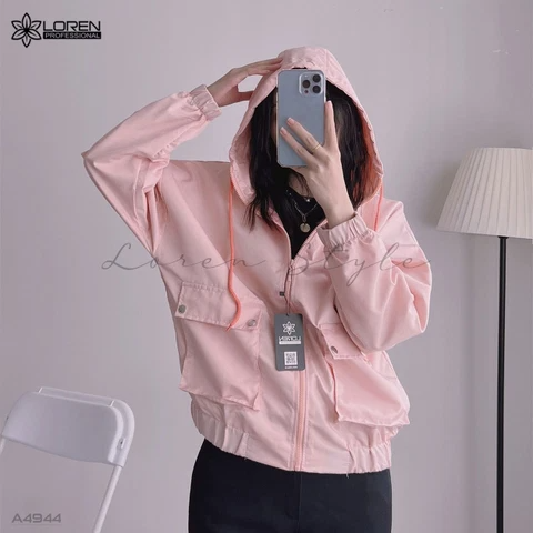 Áo khoác LOREN dù 2 túi hộp A4944