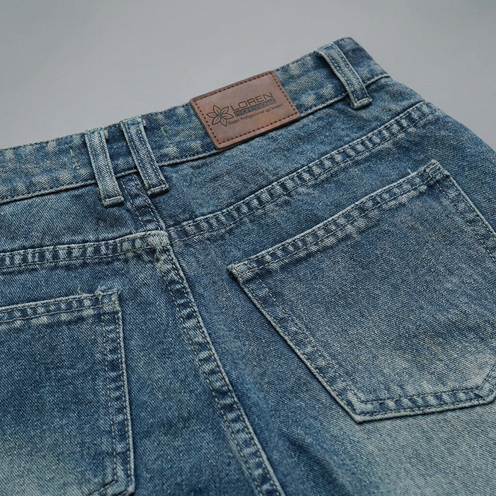Quần Jean ống suông Nữ LOREN PT11134