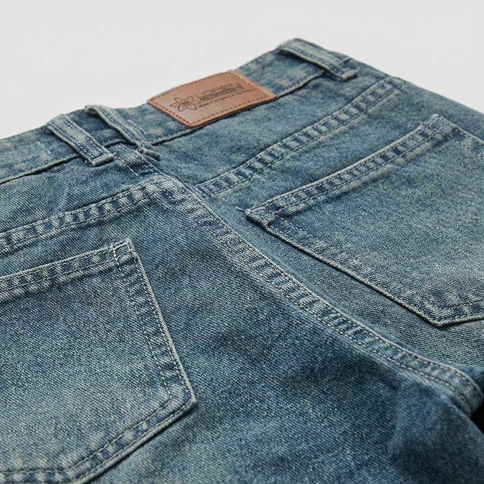 Quần Jean ống suông Nữ LOREN PT11135