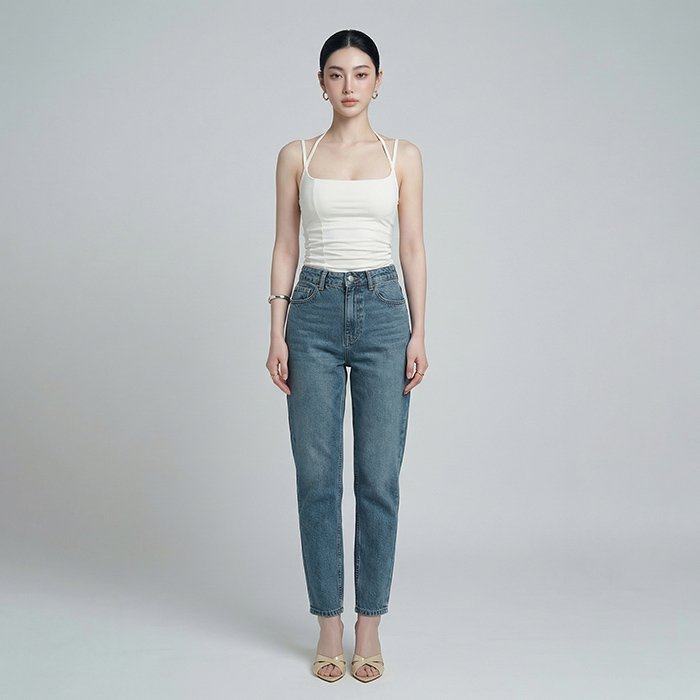 Quần Jean Baggy Nữ LOREN PT11136