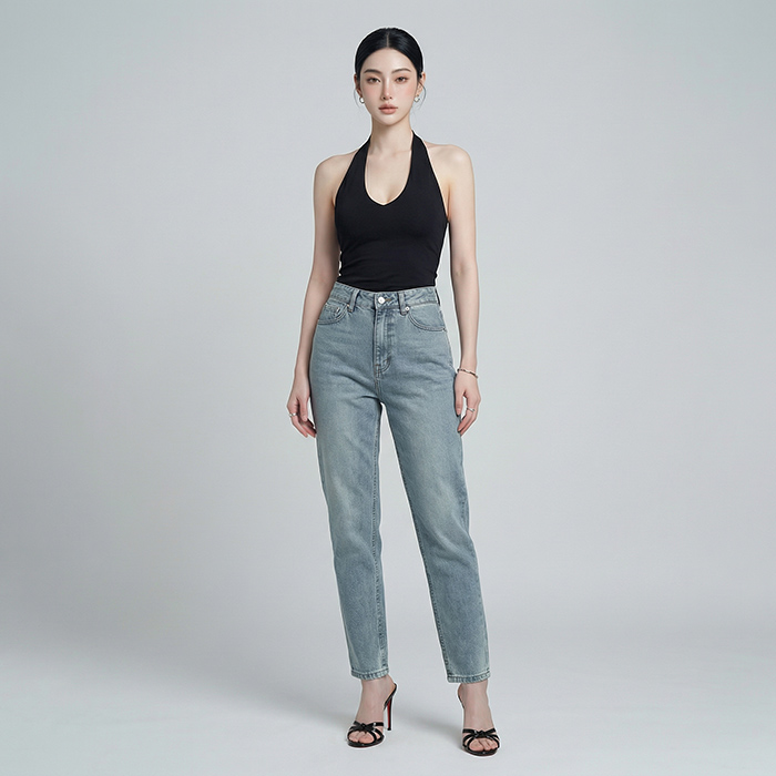 Quần Jean Baggy Nữ LOREN PT11137