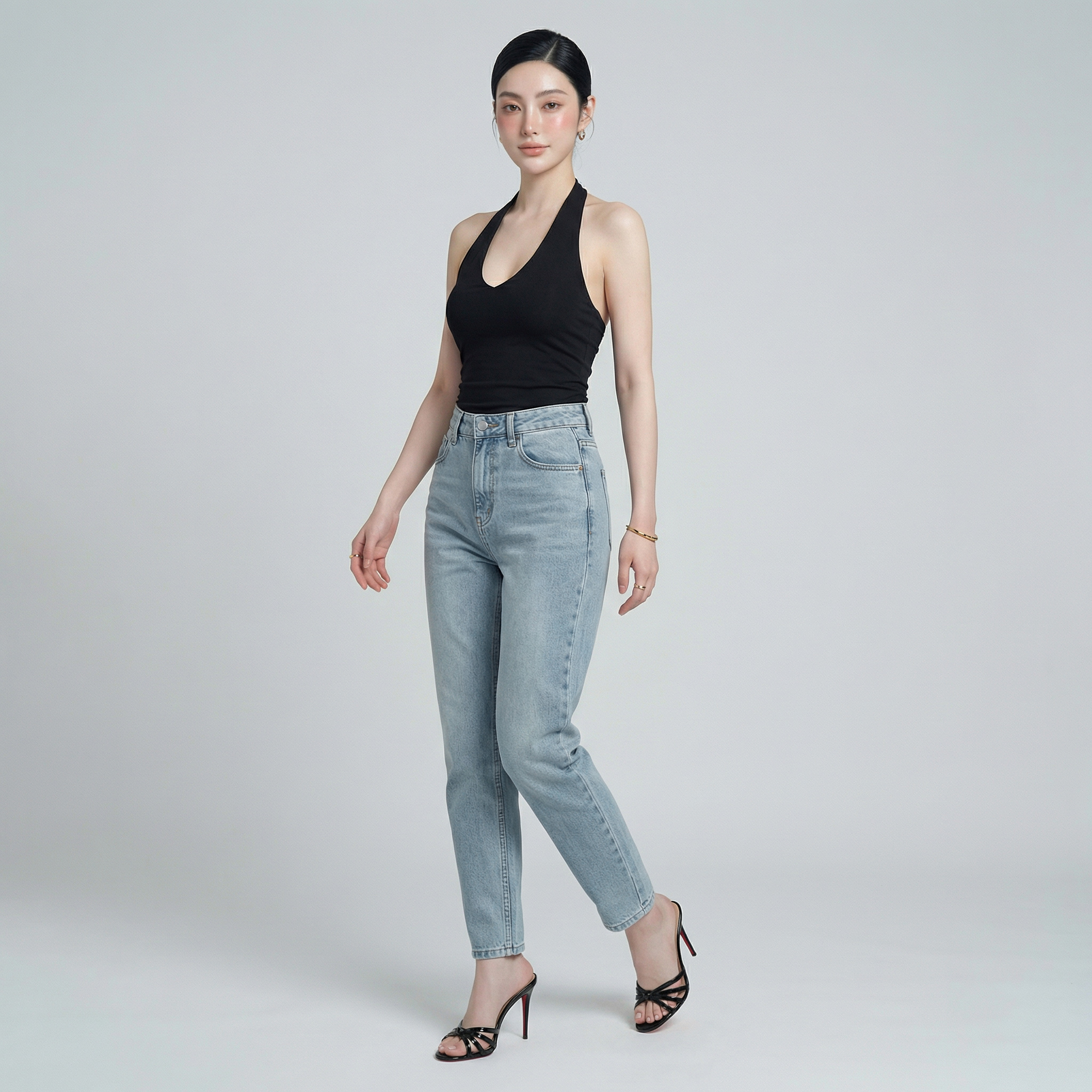 Quần Jean Baggy Nữ LOREN PT11137