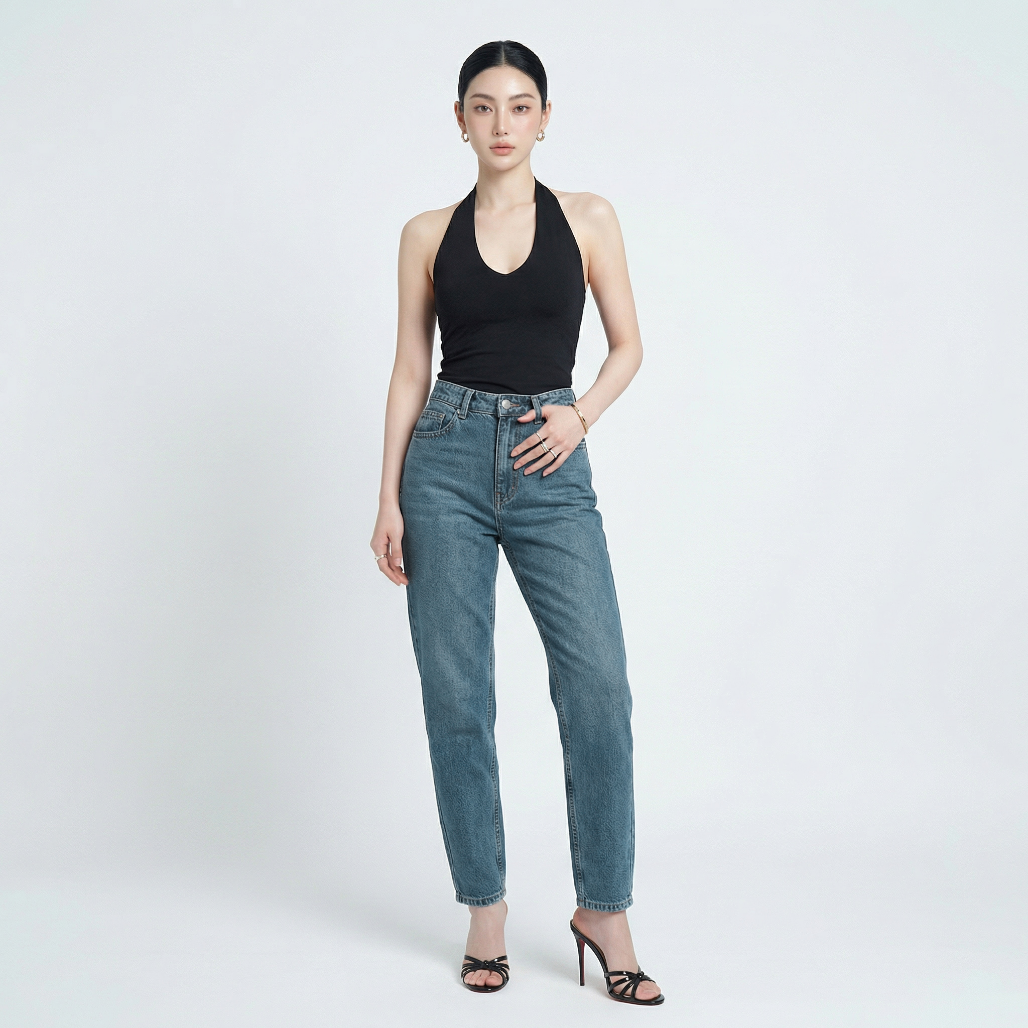 Quần Jean Baggy Nữ LOREN PT11137