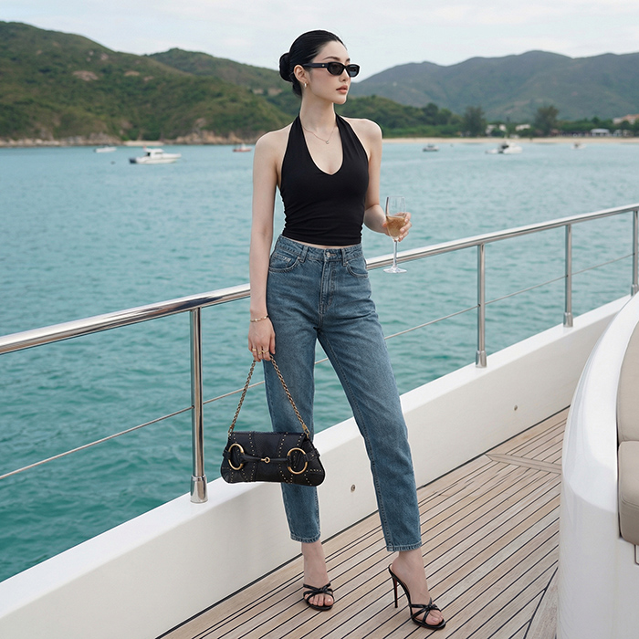 Quần Jean Baggy Nữ LOREN PT11137