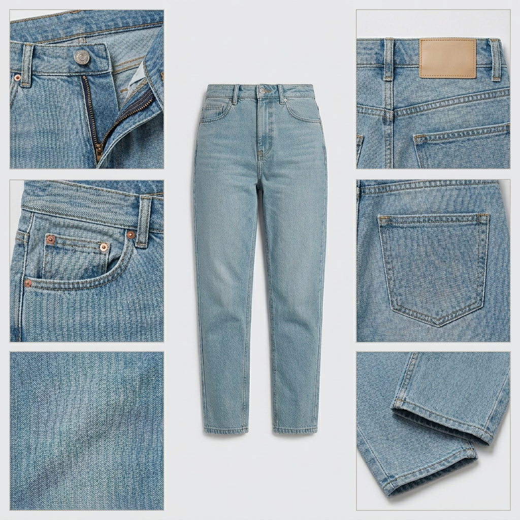 Quần Jean Baggy Nữ LOREN PT11138