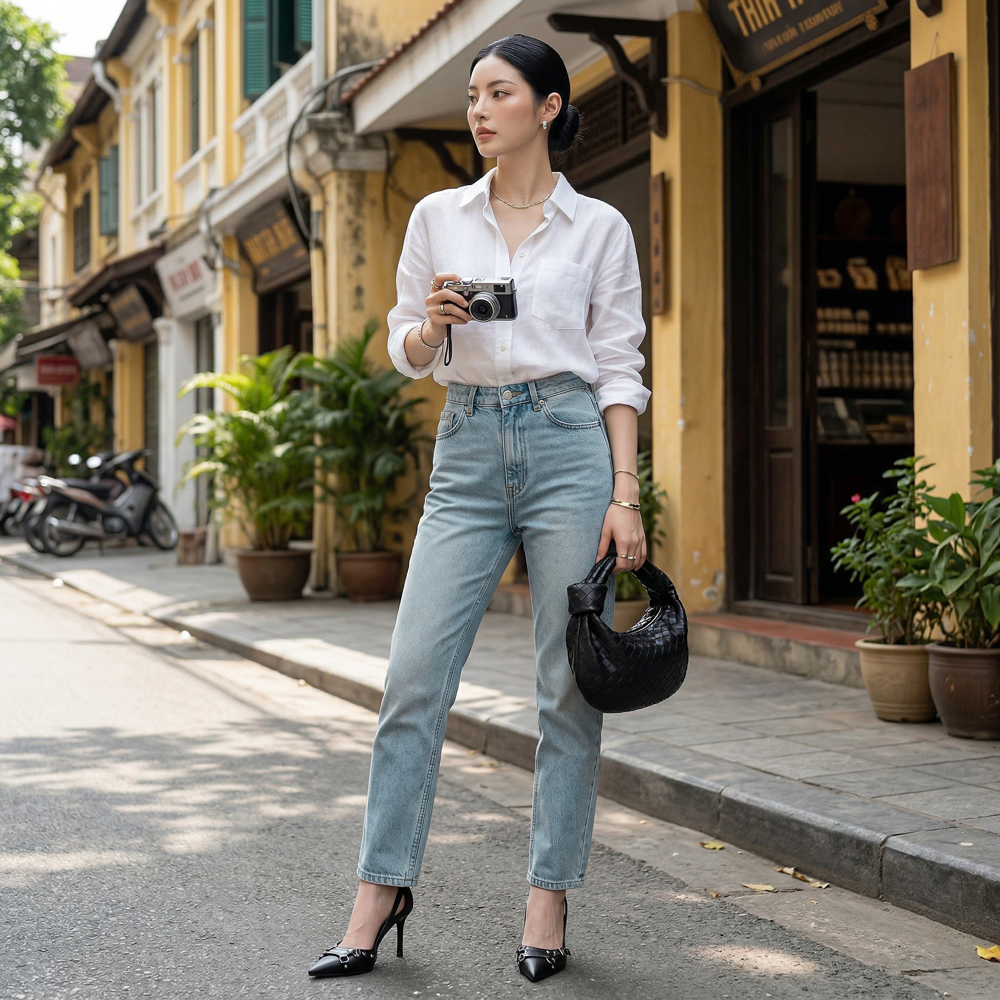 Quần Jean Baggy Nữ LOREN PT11138