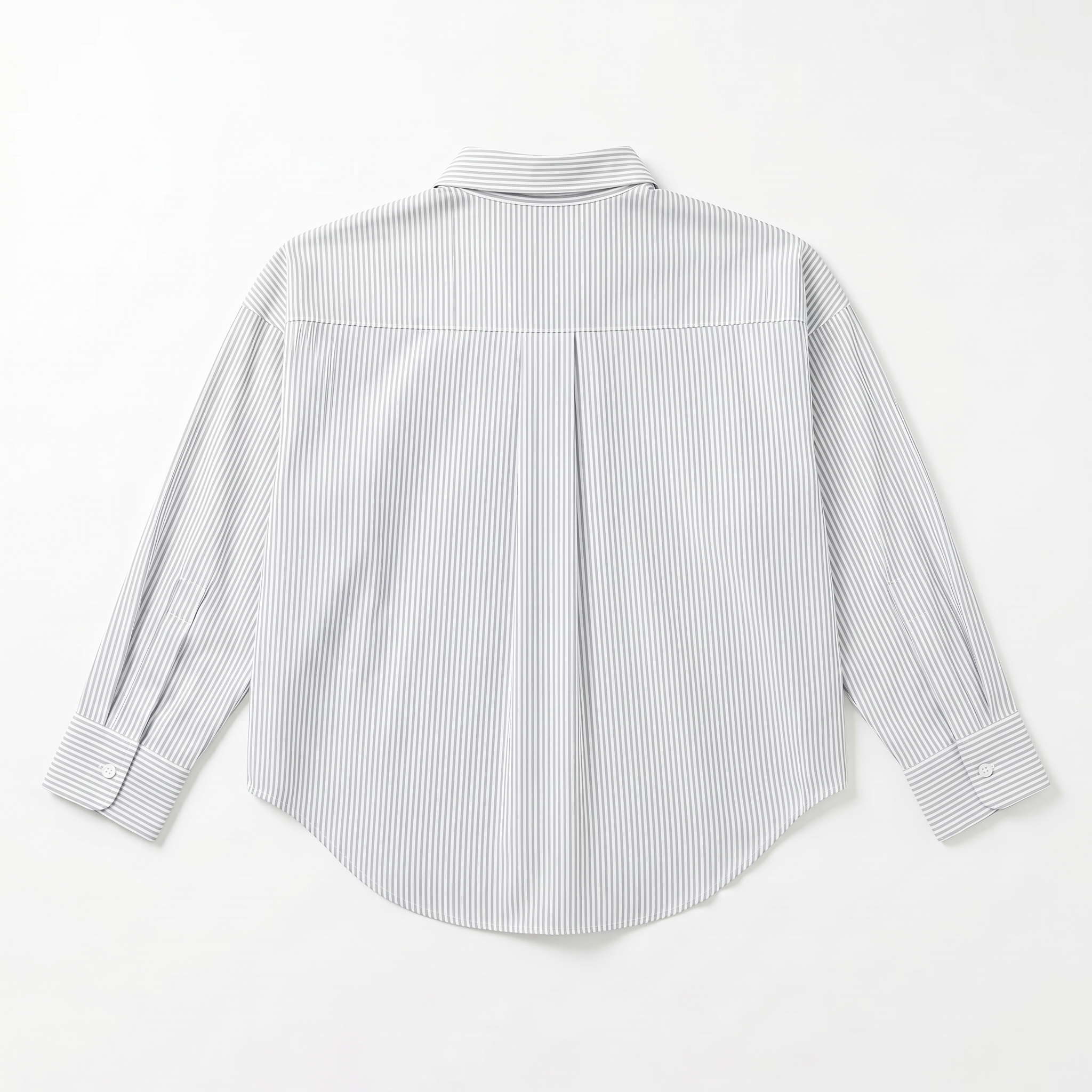 Áo sơ mi nữ form rộng LOREN cotton Oxford tối giản WASH11140