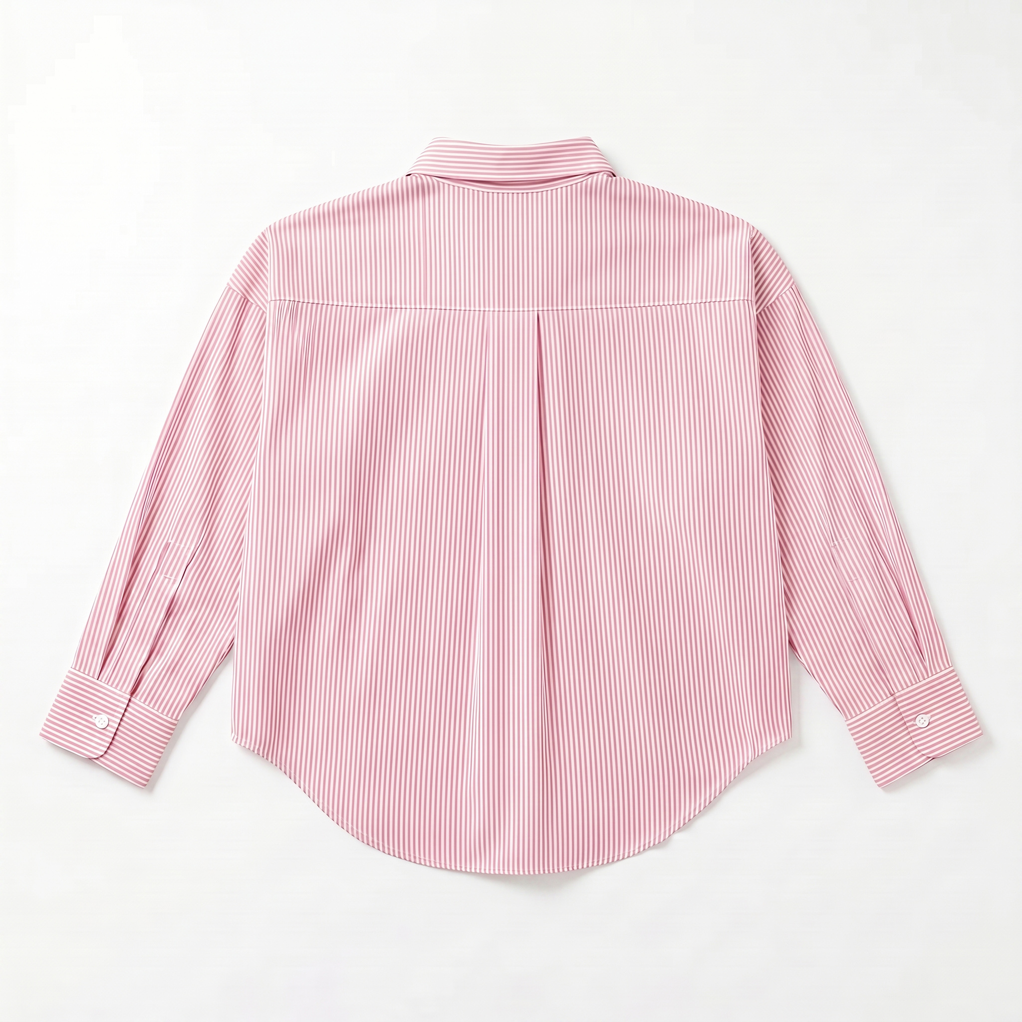 Áo sơ mi nữ form rộng LOREN cotton Oxford tối giản WASH11140