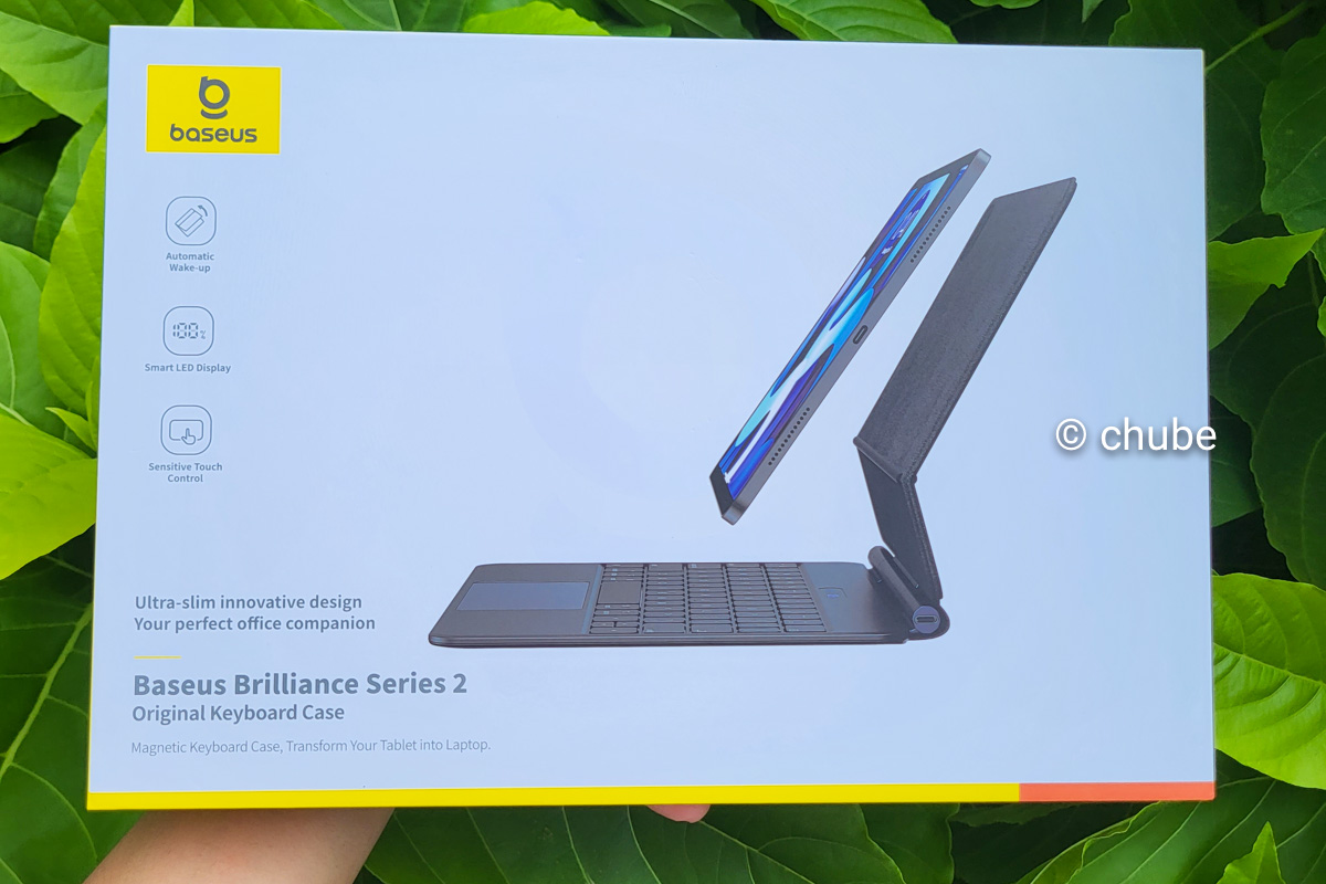 Review bao da bàn phím Baseus Brilliance Series 2 cho iPad Pro và Air