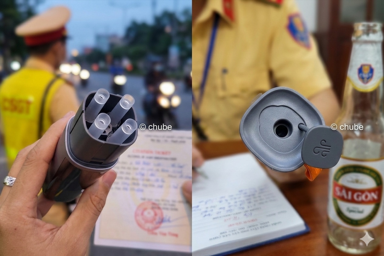 Đánh giá máy đo nồng độ cồn Baseus SafeJourney Pro