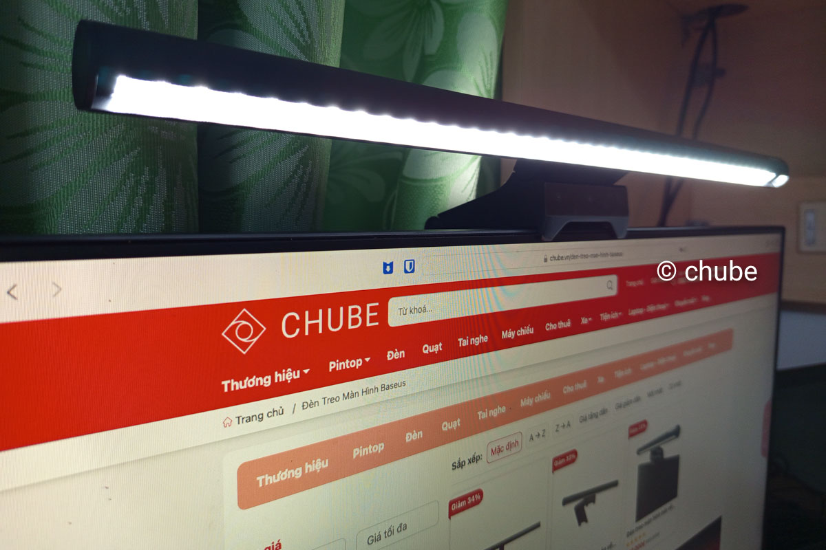 Review Đèn Màn Hình Baseus i-Wok2 Chống Chói, Bảo Vệ Mắt Ban Đêm