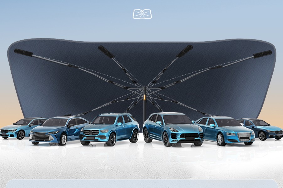 Chống nắng nóng với dù che nắng ô tô Baseus CoolRide