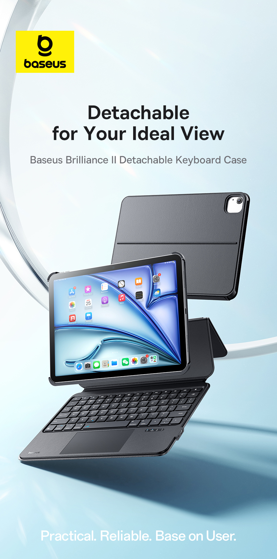 Bao da bàn phím Baseus Brilliance Ⅱ