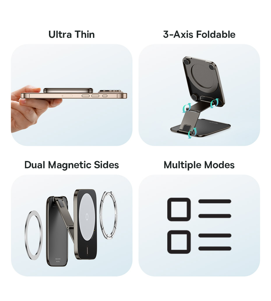 chube Giá đỡ điện thoại từ tính Baseus PrimeTrip VX1 gắn taplo