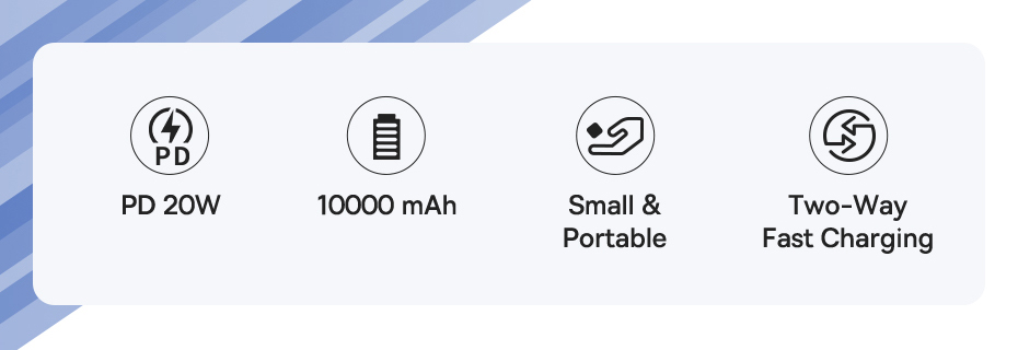 chube Pin Dự Phòng Baseus PicoGo 10000mAh 20W