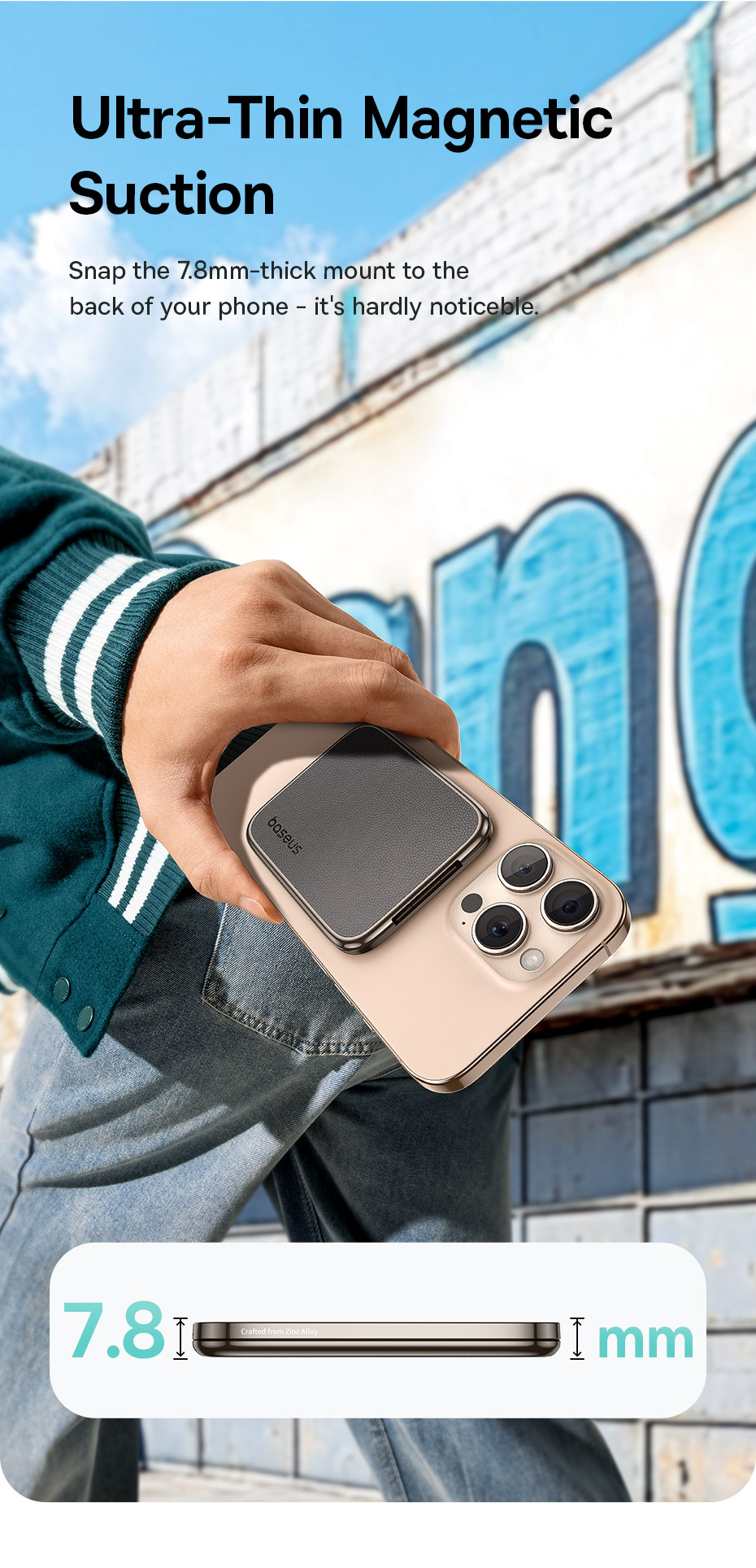 chube Giá đỡ điện thoại từ tính Baseus PrimeTrip VX1 gắn taplo