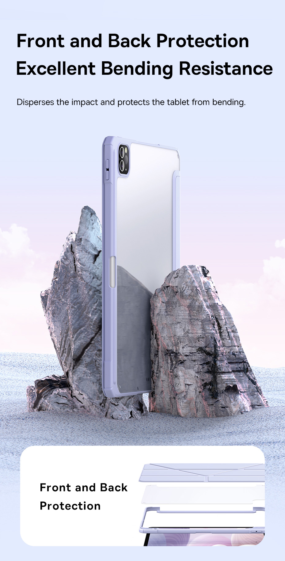 Các phiên bản màu sắc của bao da iPad Baseus Minimalist Series chube.vn