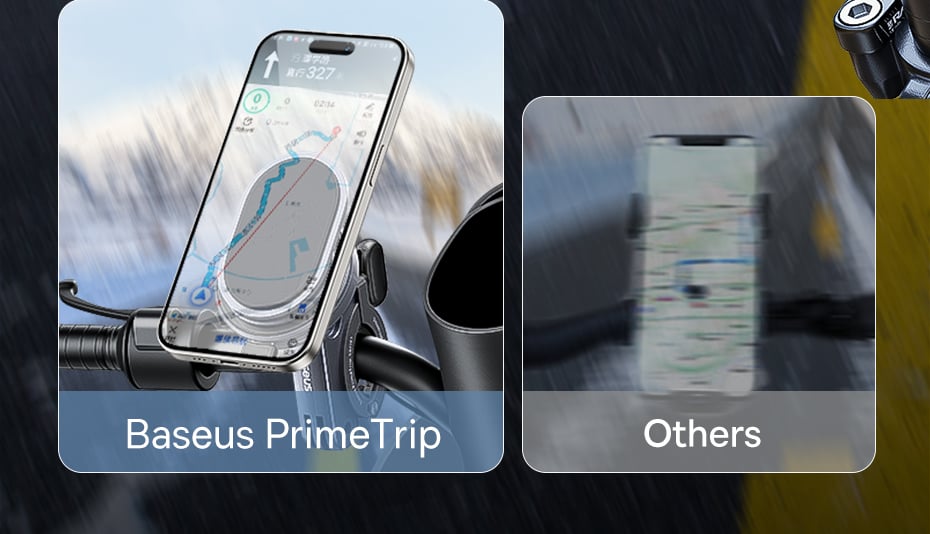 chube Đế Giữ Điện Thoại Xe Đạp Baseus PrimeTrip Series Stick-on