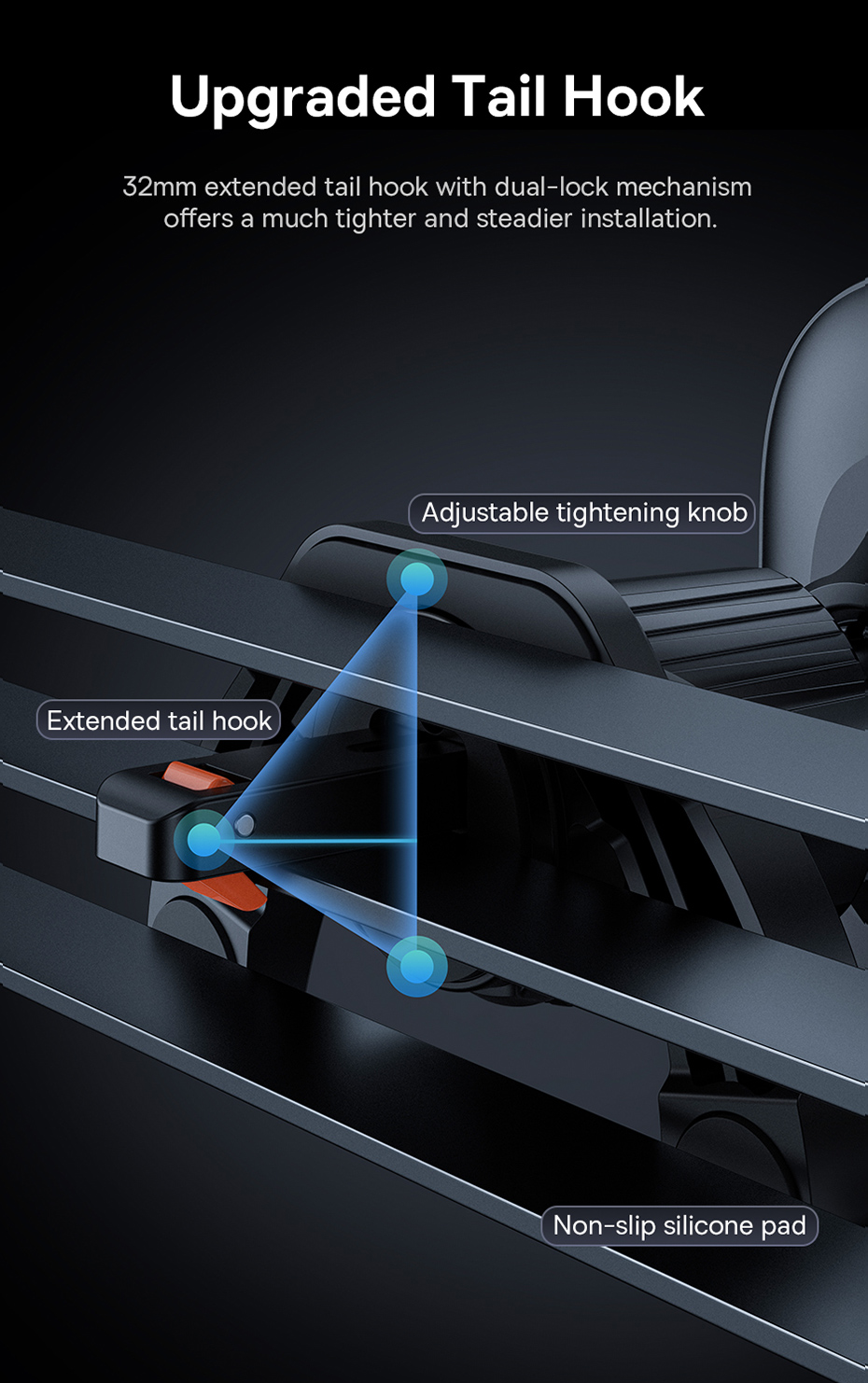 chube Giá đỡ điện thoại màn hình gập Baseus UltraControl Mega Series
