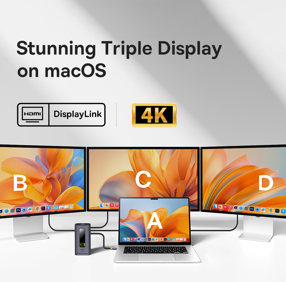 chube Dock chuyển đổi Baseus Spacemate Series 11-in-1 (MAC)