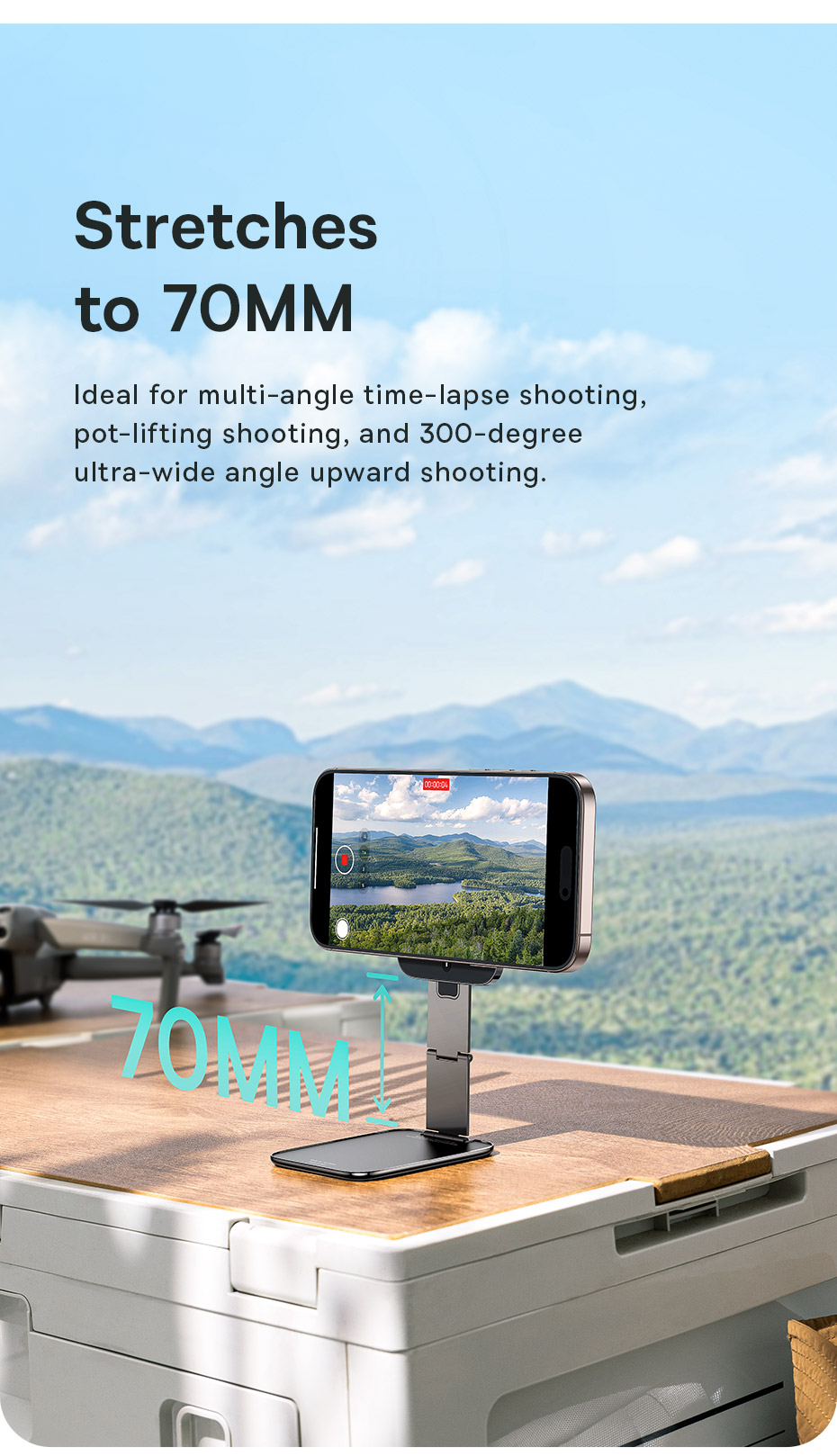 chube Giá đỡ điện thoại từ tính Baseus PrimeTrip VX1 gắn taplo